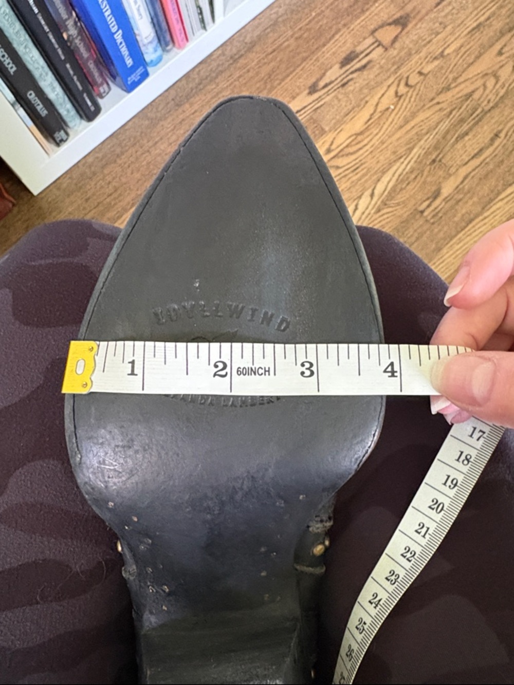 Miranda Lambert Idyllwind Black Distressed Cowgirl Boots Ladies size 6.5 B - Picture 11 of 11
